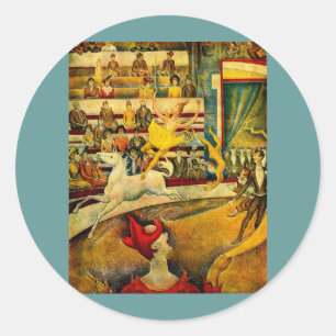Adesivo O circo de Georges Seurat (1891)