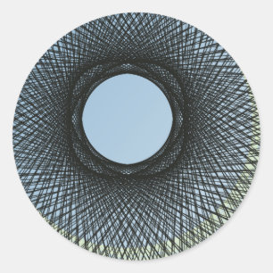 Adesivo o círculo mistura-se harmoniza-se dentro com arte