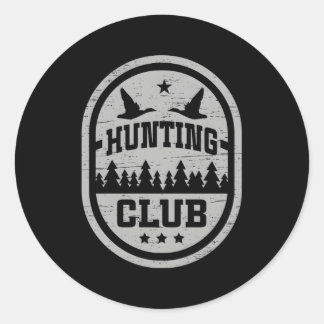 Adesivo O Clube De Caça Perfeito Para Qualquer Caçador Gan