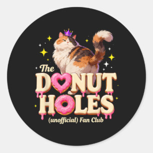 Adesivo O Clube de Fãs Não Oficial de Buracos de Donut Pia