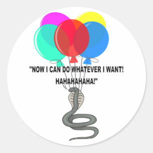 Adesivo O Cobra Voador