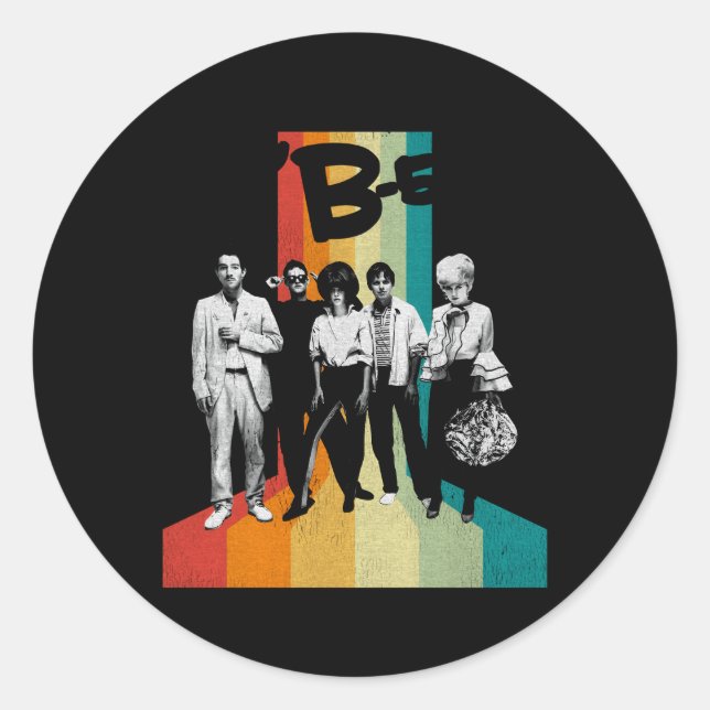 Adesivo O Cobrir do álbum B-52S (Frente)