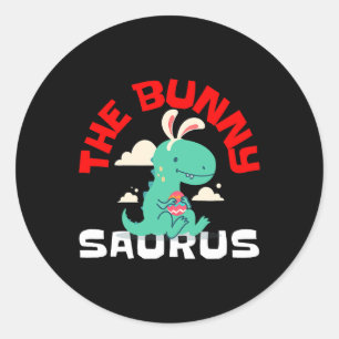 Adesivo O Coelhinho Surus, a Páscoa Coelhinha Dinossauro C