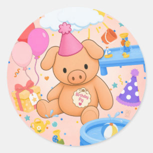 Adesivo O conto de fadas cor-de-rosa Splashtastic! do Hamh