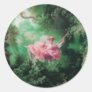 Adesivo O cor-de-rosa verde SWING