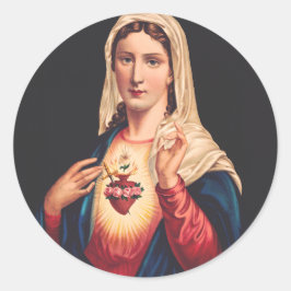 Adesivo O Coração Imaculado de Maria