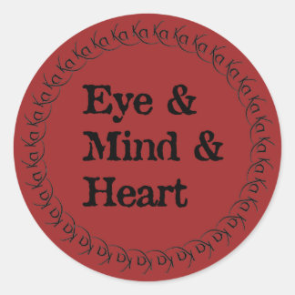 Adesivo O credo & a roda do Gunslinger do Ka