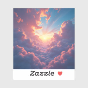 Adesivo O Crepúsculo Rompe - Vinil Quadrado