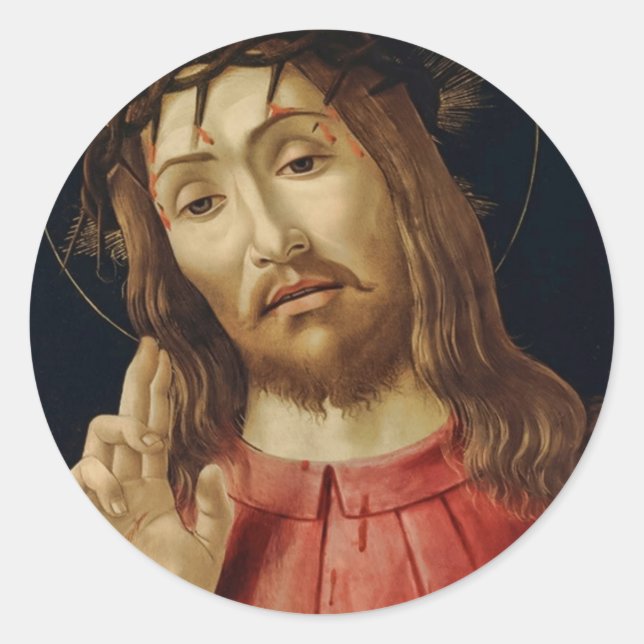 Adesivo O Cristo ressuscitado (Frente)