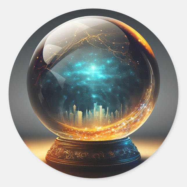 Adesivo O Crystal Ball of Prosperity Sticker (Frente)