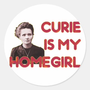 Adesivo O curie é meu Homegirl