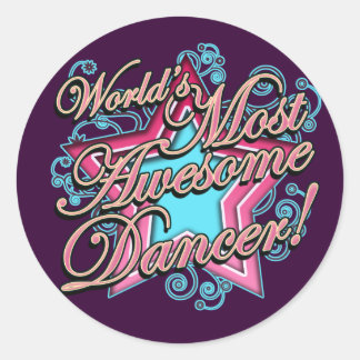 Adesivo O Dançarino Mais Fantástico do Mundo