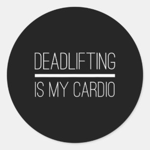 Adesivo O Deadising É O Meu Cardio Bodybuilding Powereleva