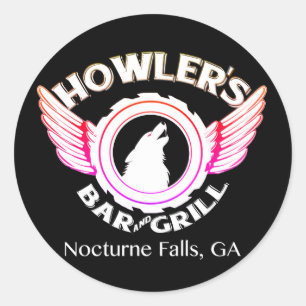 Adesivo O decalque do Howler