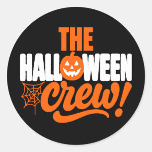 Adesivo O Design da Equipe de Halloween