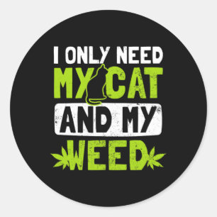 Adesivo O Design De Gata Só Precisa Do Meu Gato E Do Meu P