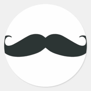 Adesivo O design do bigode
