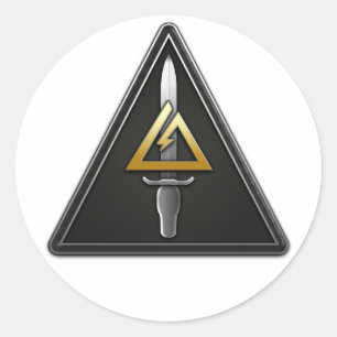 Adesivo ø Destacamento-Delta operacional das forças