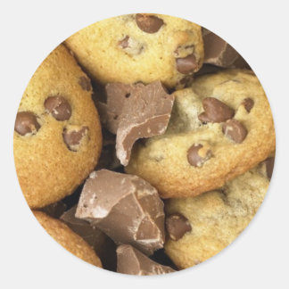 Adesivo O destino do destino dos biscoitos dos pedaços de