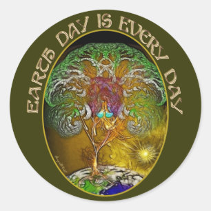 Adesivo O Dia da Terra é Todos os Dias