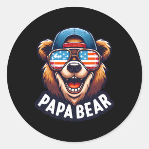 Adesivo O Dia de os pais Da Camisa Do Urso Nos Dará A Melh