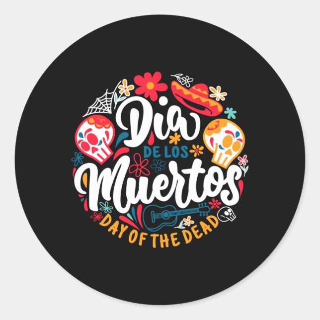 Adesivo O Dia Dos Mortos Dia Do Governo (Frente)