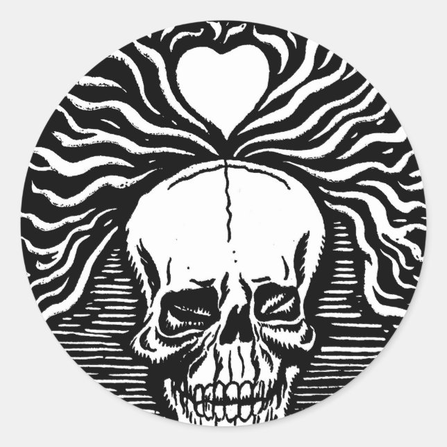 Adesivo O "Dia dos Mortos" do México por volta de 1924 (Frente)