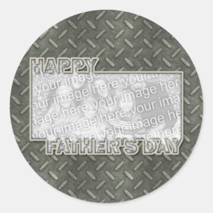 Adesivo O dia dos pais cortado ADICIONA SUA grade do metal