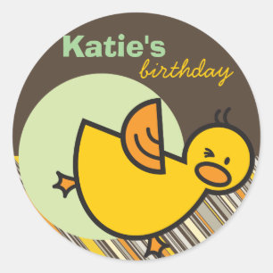 Adesivo O divertimento bonito Duckies Ducks a festa de