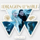 Adesivo O Dragão e o Wolf Daenerys e Jon Graphic (Frente)