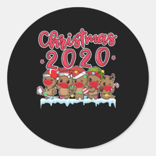 Adesivo O Engraçado Natal 2020 - Longa Distância Da Más