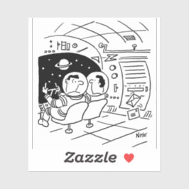 Adesivo O espaçamento no espaço externo tem o correio entr