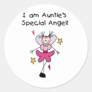 Adesivo O Especial Anjo do Auntie