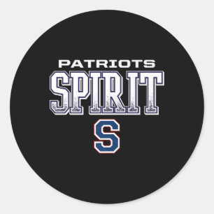 Adesivo O Espírito do Logotipo dos Patriotas do Sul de Par