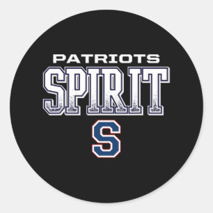 Adesivo O Espírito do Logotipo dos Patriotas do Sul de Par