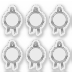 Adesivo O falso concede/as fitas selo do certificado