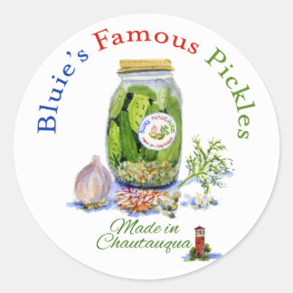 Adesivo O famoso jar de picles do Bluie