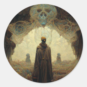 Adesivo O Fantasia Escura Entryway Sci-Fi