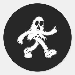 Adesivo O Fantasma da Folha Fantasma do Palhaço
