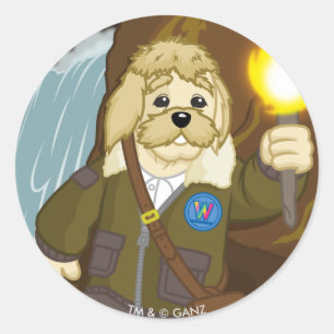 Adesivo O Fato De Arte Vai Explorar