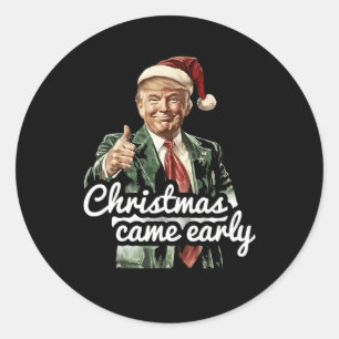 Adesivo O Feliz Natal Chegou No Início Deste Ano De 2024