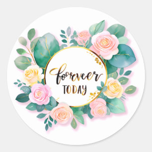 Adesivo O Forever Começa Hoje