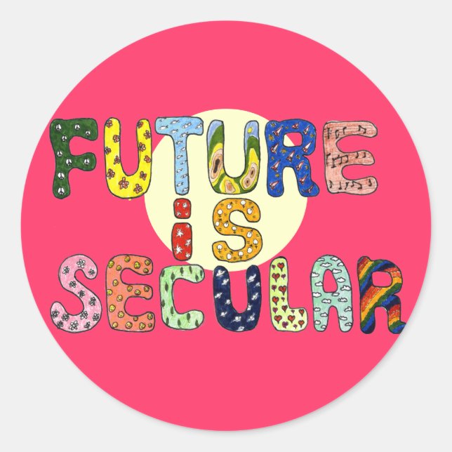 ADESIVO O FUTURO É SECULAR (Frente)