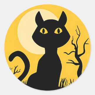 Adesivo O Gato e a Lua