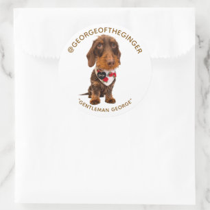 Adesivo O George   Foto Personalizada Moderna para Influen