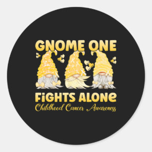 Adesivo O Gnome One luta sozinho com o conhecimento do Can
