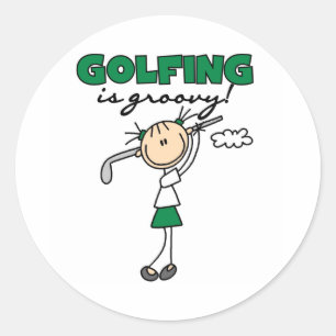 Adesivo O golfe é Groovy