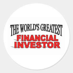 Adesivo O grande accionista financeiro do mundo