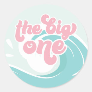Adesivo O Grande Aniversário Pink Beach