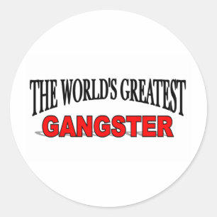 Adesivo O grande gângster do mundo